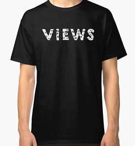 New Views - Drake Men&#039;s Black Tees Tshirt Clothing