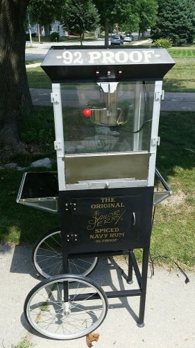 Rare  Sailor Jerry retro Popcorn machine with stand