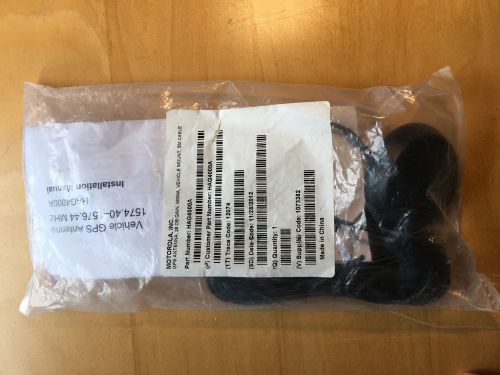 NEW In Bag Motorola GPS Antenna, 26 DB Gain,Vehicle Roof Mount,5M Cable HAG4000A