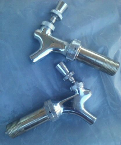 New Chrome Faucet Tap For Draft Beer For Perlick Micro-Matic Tower Kegerator