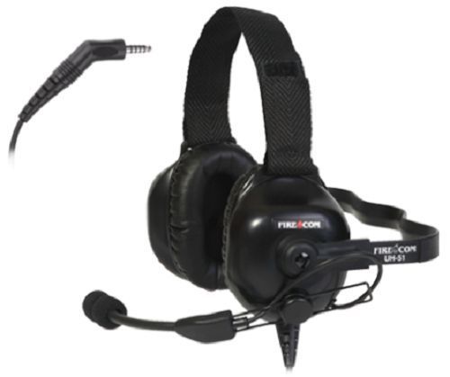 Fire com wired headset under helmet, push intercom uh-51 for sale