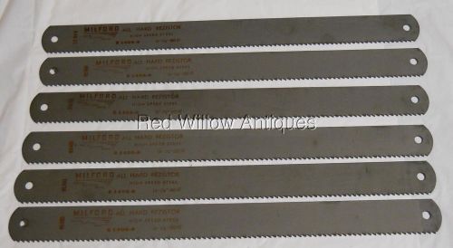 6 MILFORD #R 1406-6 ALL HARD REZISTOR 14&#034; X 1-1/4&#034; .062-6T M2 HACKSAW BLADES