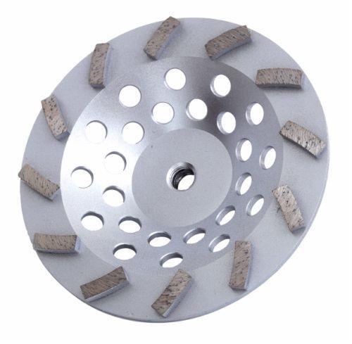 7&#034;X 12SEG HEAVY DUTY TURBO DIAMOND CUP WHEEL 4 CONCRETE BLOCK GRINDING