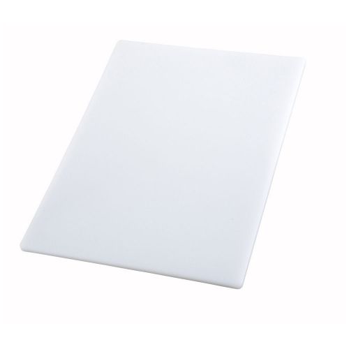 Winco CBWT-1830, 18x30x0.5-Inch White Cutting Board, NSF