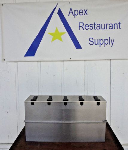 Restaurant Sauce/Condiment Dispenser 5 Wells  # 1573