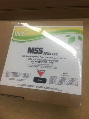 MSS JV33-Eco Black Ink For Mimaki Printer 440ml