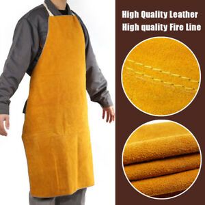 Leather Welders / Welding / Carpenters / Blacksmith Apron Protection Clothes Bib