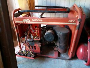 Multiquip 6000 watt generator - Robin Wisconsin WI-390 engine