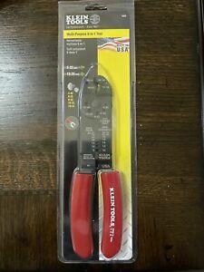 Klein Tools Multi-Purpose Wire Cutter/Stripper/Crimper 6-in-1 Tool Model-1000