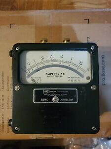 Vintage Weston Electrical Instrument Corp Model 433 AC Ammeter Select 0-50 Amps.
