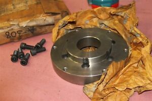 Lathe Adaptor Plate A-308 8 1/8&#034; OD 2 1/2&#034; ID with 4 1/8&#034; Center Ring Size