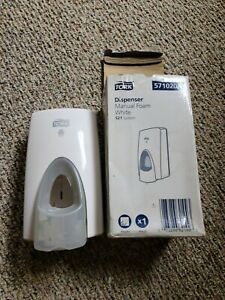 TORK S21 SYSTEM MANUAL FOAM SOAP DISPENSER WHITE NEW OEM 571020A