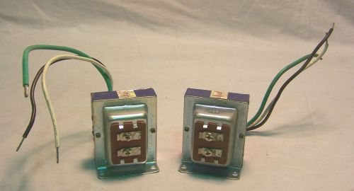 (2) NEW BROAN NUTONE C905 16VOLT 10VA TRANSFORMERS NOS