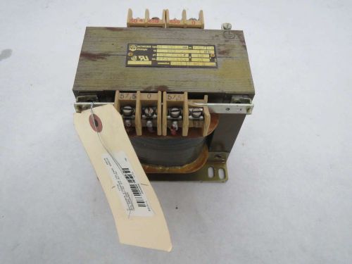 Rathgeber et500cna voltage 500va 3ph 504-456v-ac 57.5v-ac transformer b354858 for sale