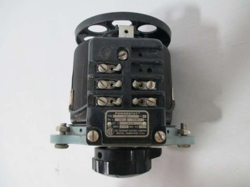 New superior 116u powerstat 1kva 120v-ac 0-140v-ac variable transformer d371393 for sale