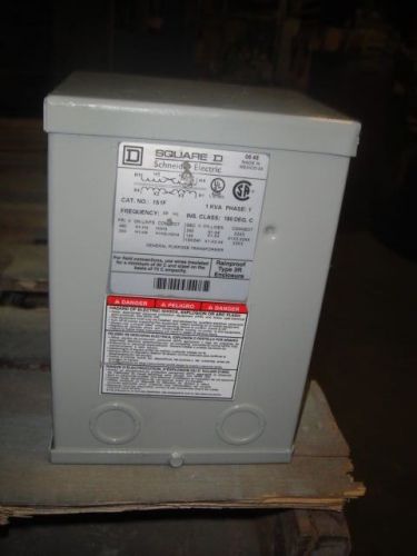 1 kva square d transformer model# 1s1f  voltage 240 x 480 to 120/240 for sale