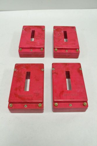 Lot 4 cutler hammer 151d995g current transformer sensor 7x4-1/4in b237532 for sale