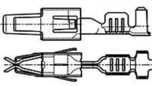 TE Connectivity Automotive Connectors CONT RCPT 1.00-2.50 &amp; 964273-2 &amp; 25pcs