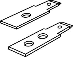 MOLEX 38002-0176 TERMINAL BLOCK JUMPER, 3WAY, 0.312IN (1000 pieces)