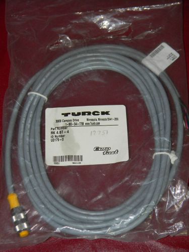 Turck RK 4.6T-4  U0179 Euro Fast Cordset