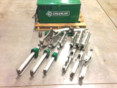 Used Greenlee 882CB Conduit Bender 1-1/4&#034; thru 2&#034; EMT 7 Rigid Flip Top