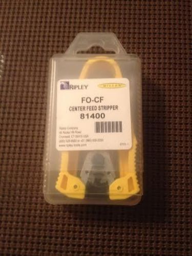 Ripley fo-cf fiber optic center feed stripper: model #fo-cf for sale