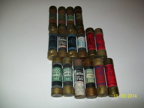 Bussmann 60amp Fuses 16 count