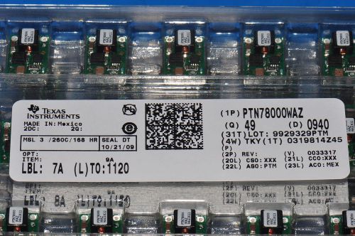 2-pcs module dc-dc 1-out 2.5v to 12.6v 1.5a 5-pin dip module ptn78000waz 78000 for sale