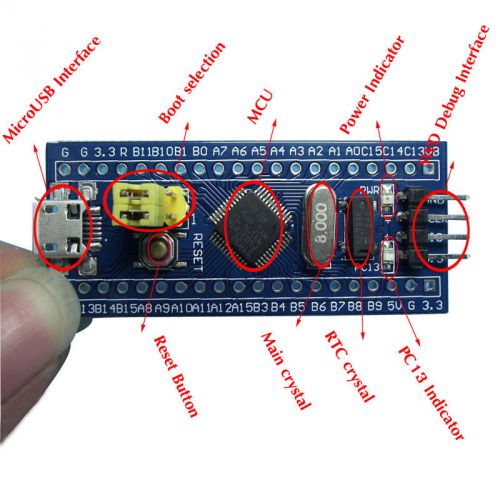 STM32F103C8T6 ARM STM32 Minimum System Development Board Module For Arduino HOT