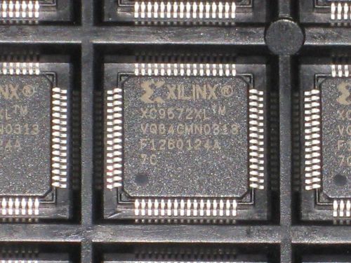 3-pcs ic cpld 72 mcell c-temp xilinx xc9572xl-7vq64c 9572xl7vq64 xc9572xl7vq64c for sale