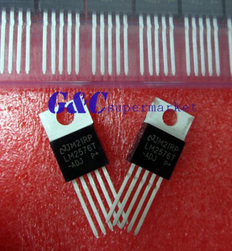 10PCS LM2576T-ADJ LM2576 IC REG BUCK adjustable 3A TO220-5 NEW GOOD QUALITY T4