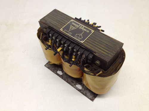 H&amp;h toroidal winding co. h-0567 transformer 3kva for sale