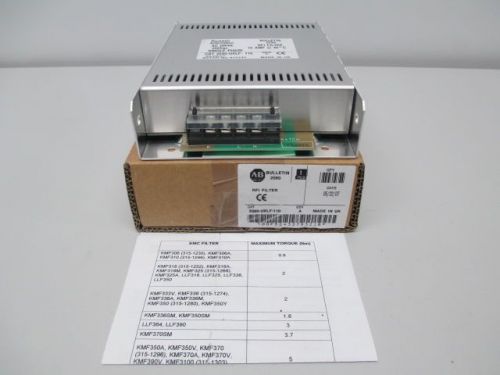 NEW ALLEN BRADLEY 2090-UXLF-110 RFI FILTER AC DRIVE 250V-AC 10 AMP SERVO D246865