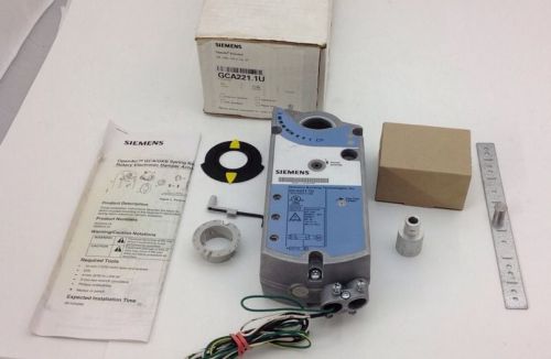 Siemens GCA221.1U Open Air Actuator 120V 160 In. Lb.