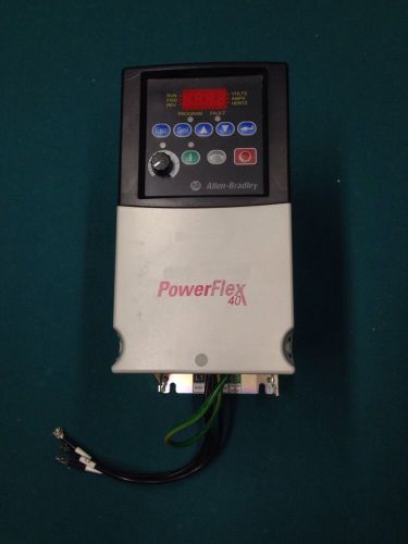 ALLEN BRADLEY 22B-D2P3N104 SER A POWERFLEX 40 with in-line filter 22-RF012-BL