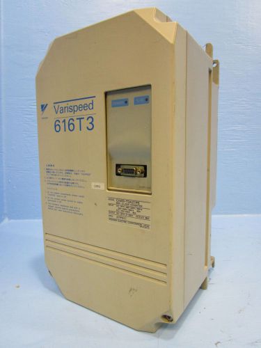 Yaskawa cimr-t3a27p5 20 hp 230v 616t3 ac vs drive inverter magnetek 240v for sale