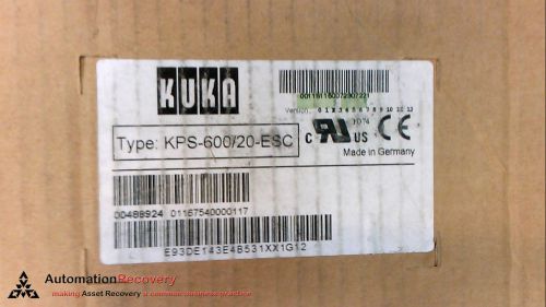 KUKA KPS-600/20-ESC SERVO DRIVE, NEW