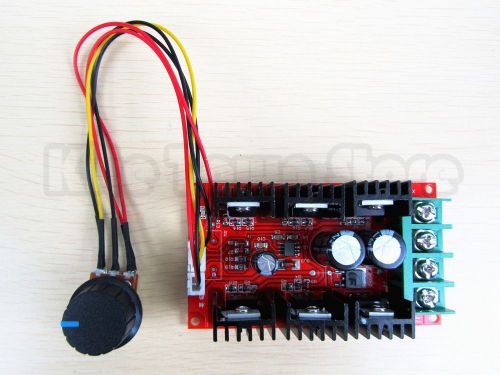 9-50V 40A DC Motor Speed Control PWM HHO RC Controller 12V 24V 48V 2000W MAX