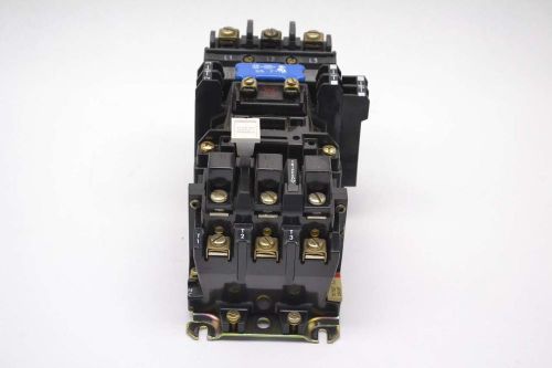 ALLEN BRADLEY 509-B0D 110/115/120V-AC 10HP 27A AMP SIZE 1 MOTOR STARTER B429178