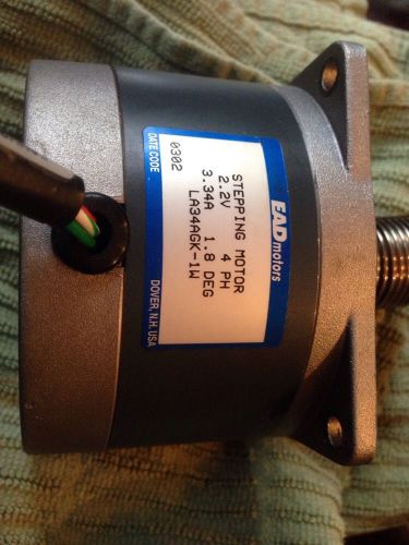 EAD MOTORS LA34agk-1w STEPPING MOTOR 3.34a 1.8DEG Off Qmdi 46-4 Heidelberg