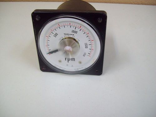 YASKAWA CLASS 1.5 0-1750 RPM METER - FREE SHIPPING!!!