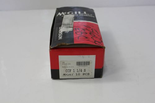 10 NEW McGILL CAM FOLLOWER BEARINGS CCF 1 1/4 S (S14-4-47f)