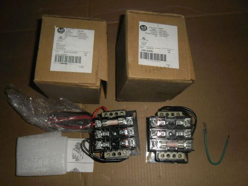 Lot of 2 Allen Bradley 1497-B-CCDX-3-F .080KVA Control Circuit Transformer