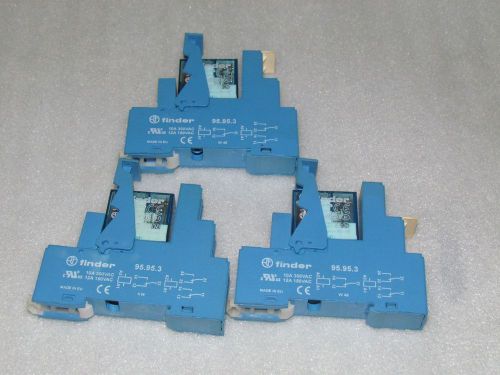 FINDER 95.95.3 SOCKET SCREW TERMINAL RELAY (1 LOT 3 PCS)