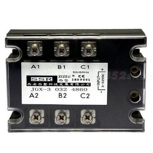 Electromatic Three Phase AC-Solid State Relay Instant 480V/60A GJX-3 SHPT