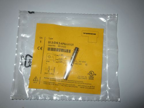 Turck bi1.5-eh6.5-ap6x-v1131 prox sensor valve position cylinder 4612020 for sale