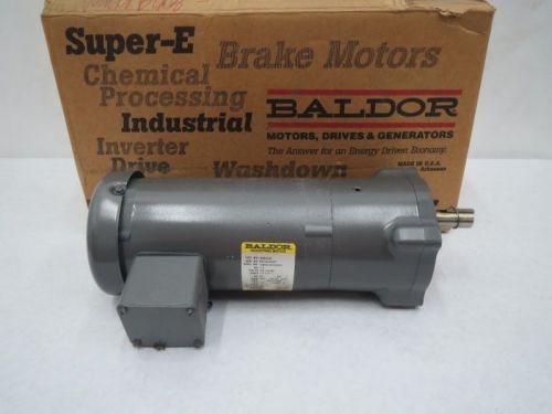 NEW BALDOR GMP3338 5:1 1/3HP 208-230/460V-AC 345RPM 3PH GEAR MOTOR B256166