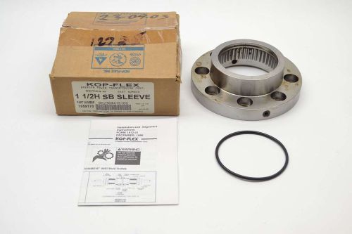 KOP-FLEX 1959170 1 1/2H SB SERIES H GEAR COUPLING FLANGE 3-1/8 IN SLEEVE B400311