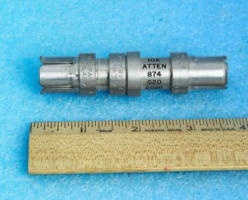 GENERAL RADIO GR 874-G20 10X 20dB ATTENUATOR G20