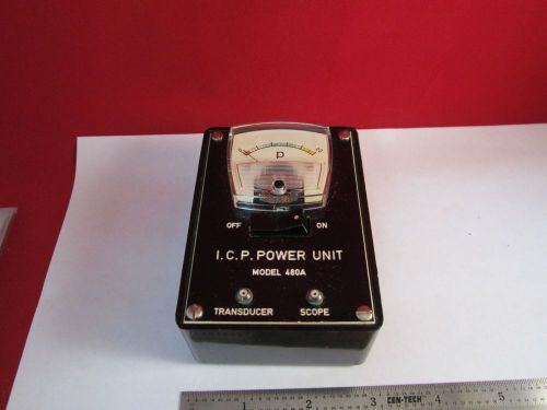 VINTAGE ACCELEROMETER ICP POWER SUPPLY 480A PCB PIEZOTRONICS  BIN #C7-06